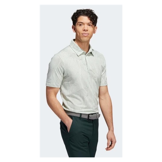 Adidas Course Map Herren Poloshirt, grün