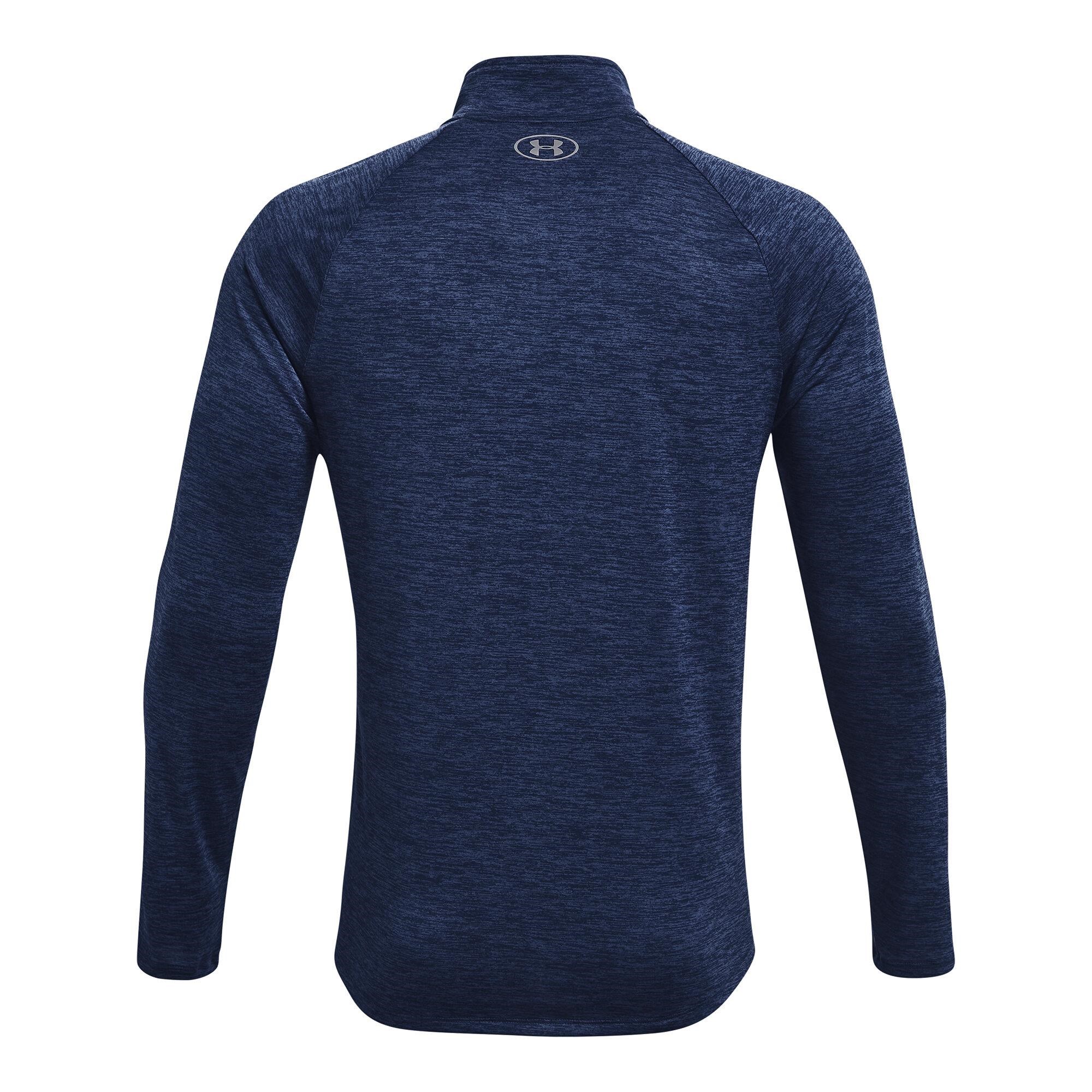 Under Armour Tech 2.0 1/2 Zip Herren Poloshirt, dunkelblau