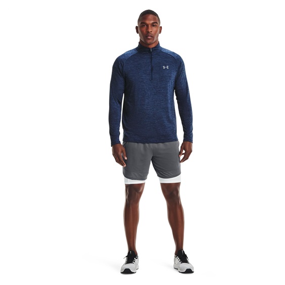 Under Armour Tech 2.0 1/2 Zip Herren Poloshirt, dunkelblau