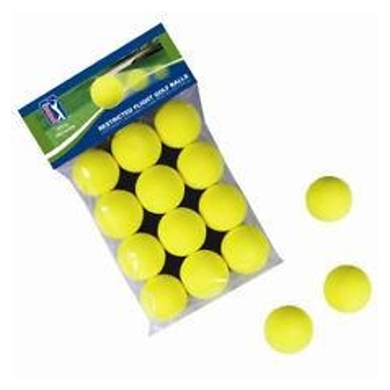 PGA Tour Trainingsbälle - 12er Pack, gelb