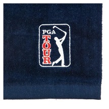 PGA Tour Golf Handtuch - dunkelblau