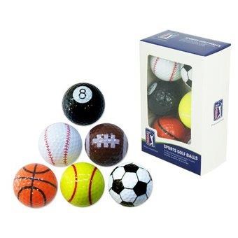 PGA Tour Sport Golfbälle 6Stk.