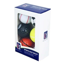 PGA Tour Sport Golfbälle 6Stk.