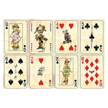 Golf Spielkarten Canasta, Editon RETRO