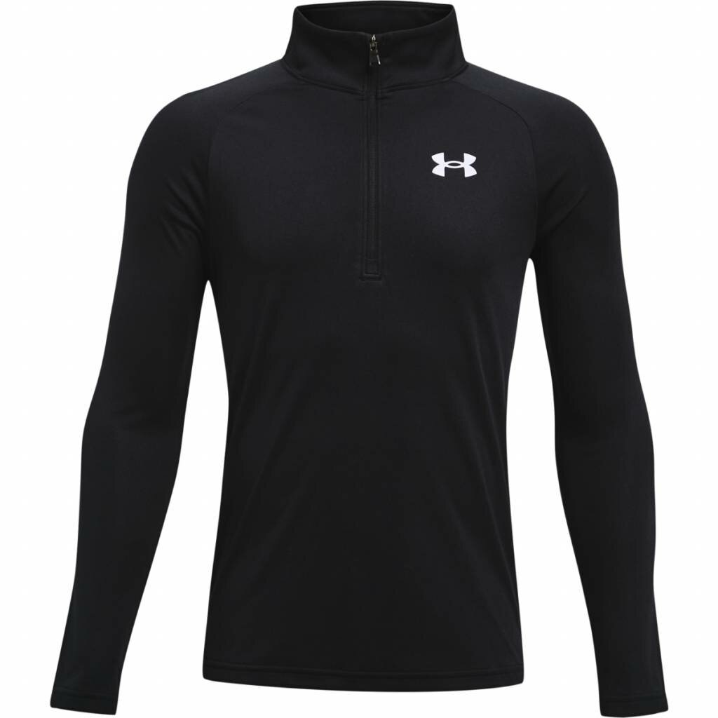 Under Armour Tech 2.0 1/2 Zip Jungen Oberteil, schwarz