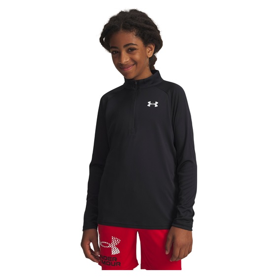 Under Armour Tech 2.0 1/2 Zip Junior Sweatshirt, schwarz