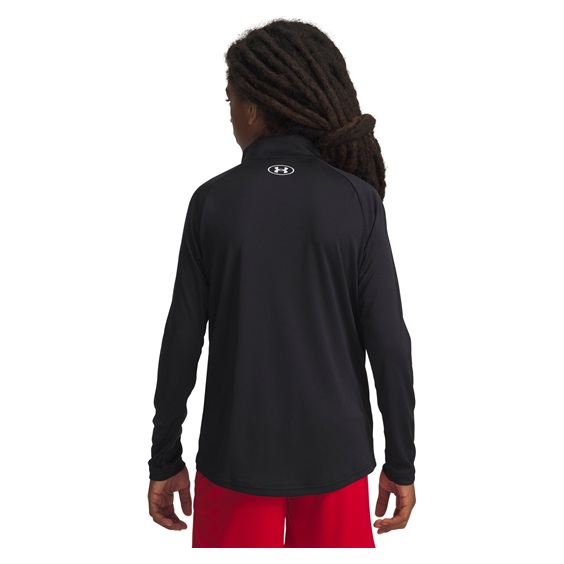 Under Armour Tech 2.0 1/2 Zip Junior Sweatshirt, schwarz