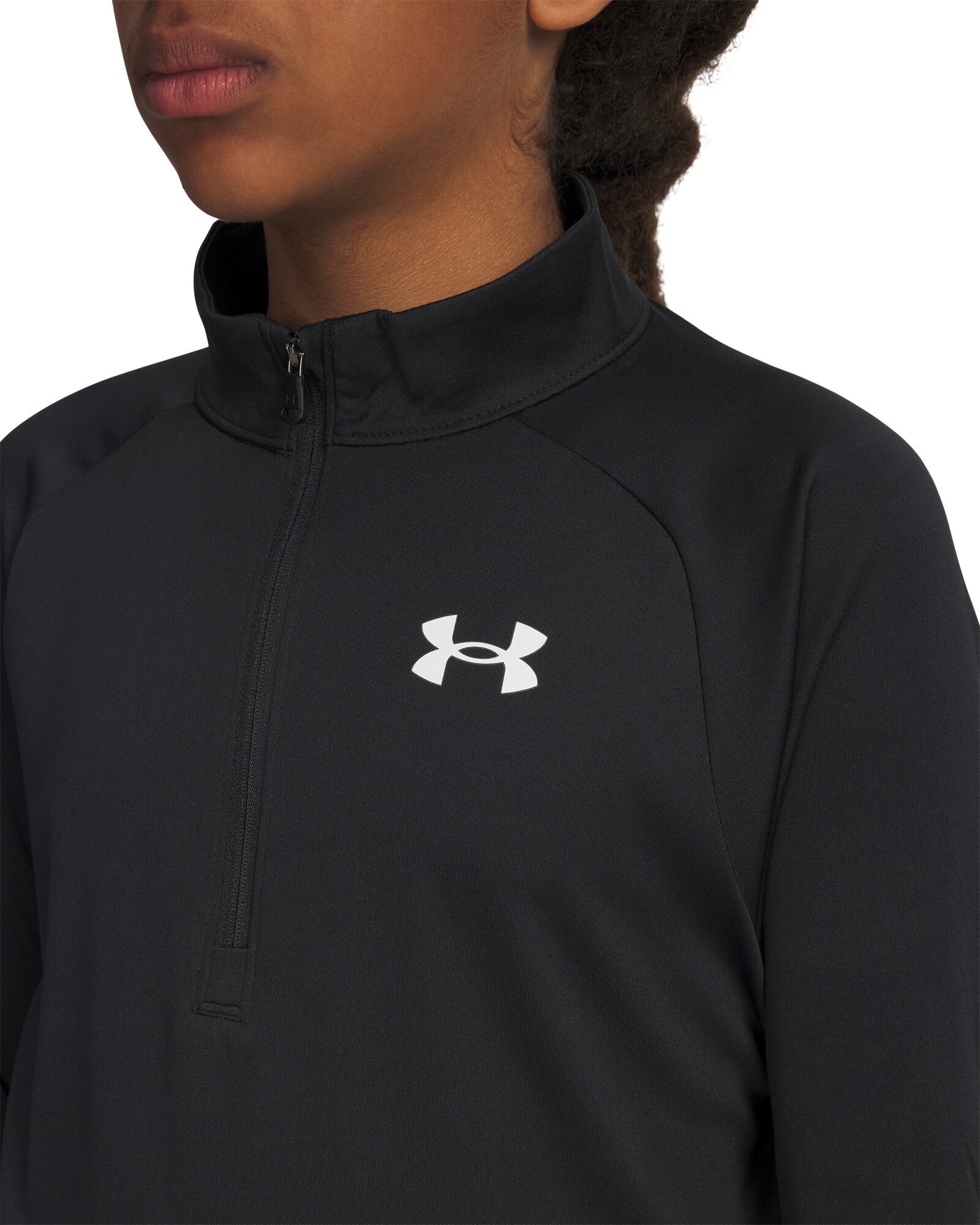 Under Armour Tech 2.0 1/2 Zip Junior Sweatshirt, schwarz