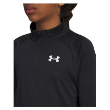Under Armour Tech 2.0 1/2 Zip Junior Sweatshirt, schwarz