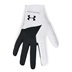 Under Armour Medal Herren Handschuh, weiss/schwarz
