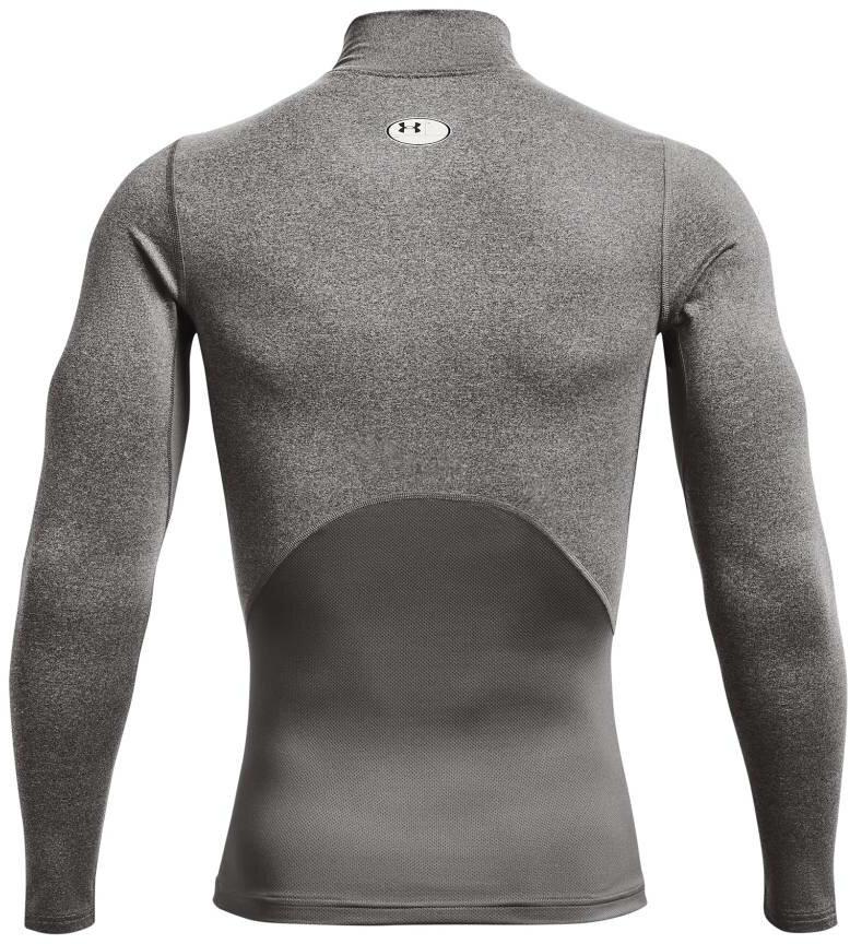 Under Armour ColdGear® Compression Mock Herren Winterkompressionsshirt, grau