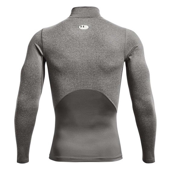Under Armour ColdGear® Compression Mock Herren Winterkompressionsshirt, grau