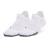 Under Armour Breathe 2 No Show Tab Damen Socken, weiss, 2 Paar