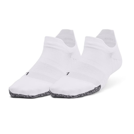 Under Armour Breathe 2 No Show Tab Damen Socken, weiss, 2 Paar