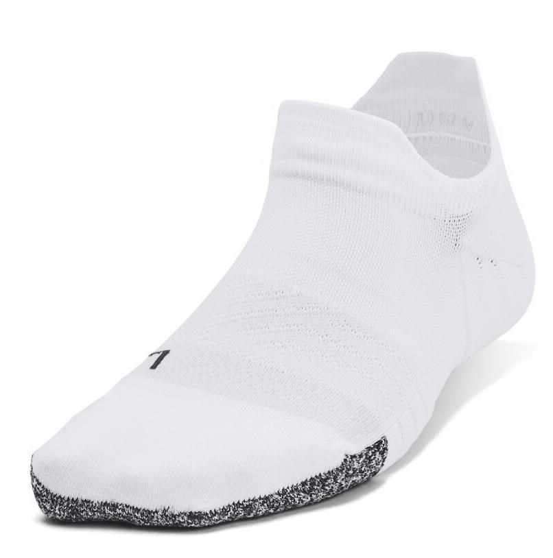Under Armour Breathe 2 No Show Tab Damen Socken, weiss, 2 Paar