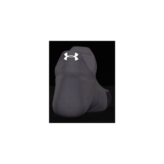 Under Armour Breathe 2 No Show Tab Damen Socken, weiss, 2 Paar