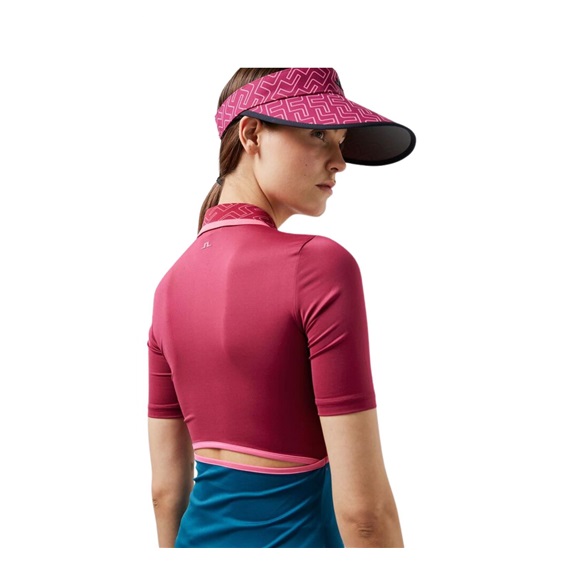 J.Lindeberg Odella Damen Poloshirt, anemone
