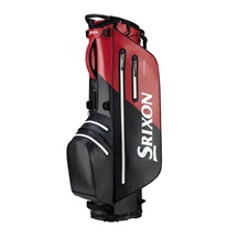 Srixon Waterproof Standbag, schwarz/rot