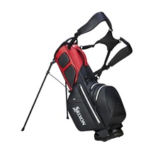 Srixon Waterproof Standbag, schwarz/rot