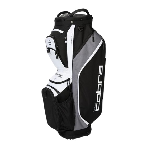 Cobra Ultralight Pro Cartbag, schwarz/weiss