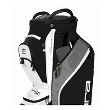 Cobra Ultralight Pro Cartbag, schwarz/weiss
