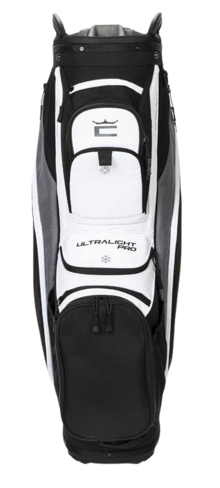 Cobra Ultralight Pro Cartbag, schwarz/weiss