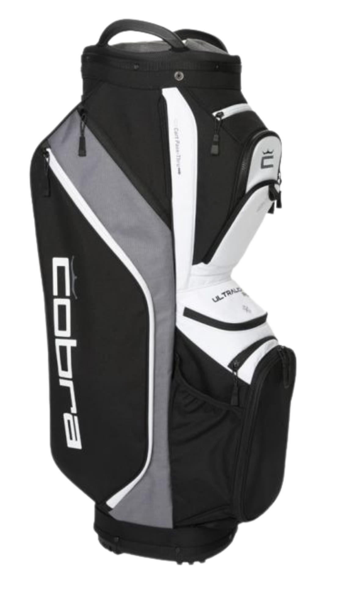 Cobra Ultralight Pro Cartbag, schwarz/weiss
