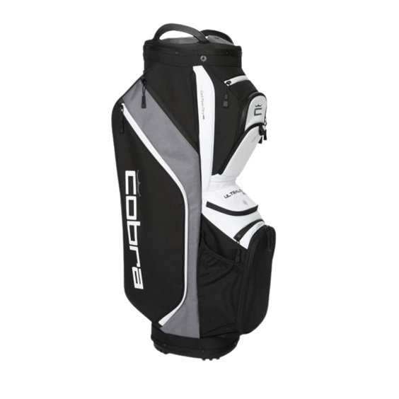 Cobra Ultralight Pro Cartbag, schwarz/weiss