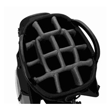 Cobra Ultralight Pro Cartbag, schwarz/weiss