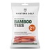 Masters Graduated Bamboo tee 70 mm, orange, 20 Stk.