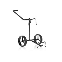 JuCad Carbon Shine 2-rädrig Manuell Golftrolley + Tragetasche