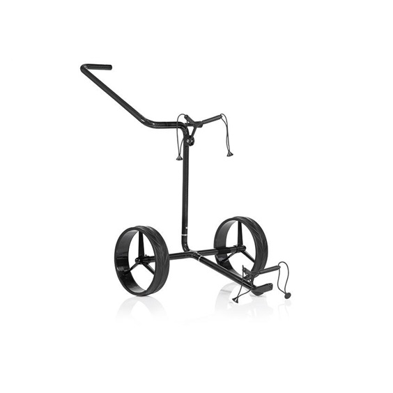JuCad Carbon Shine 2-rädrig Manuell Golftrolley + Tragetasche