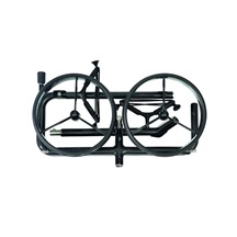 JuCad Carbon Shine 2-rädrig Manuell Golftrolley + Tragetasche