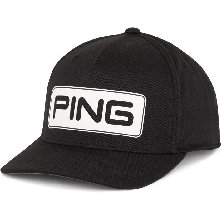 Ping Tour Classic Golf Cap, schwarz