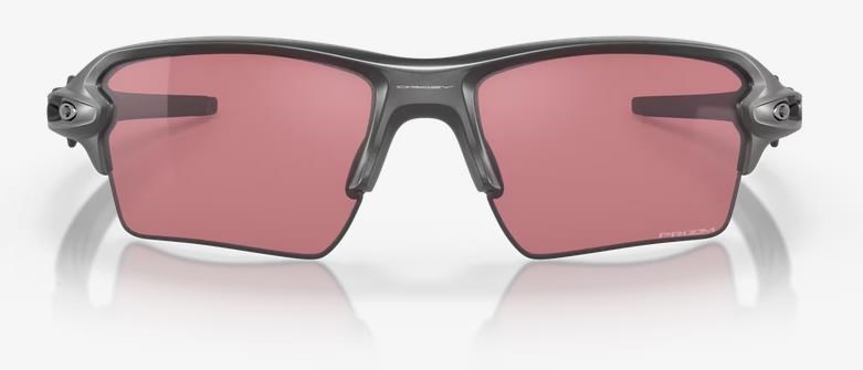 Oakley FLAK 2.0 XL Unisex Sonnenbrille, Prizm Dark Golf Gläser / Steel Rahmen
