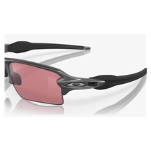 Oakley FLAK 2.0 XL Unisex Sonnenbrille, Prizm Dark Golf Gläser / Steel Rahmen