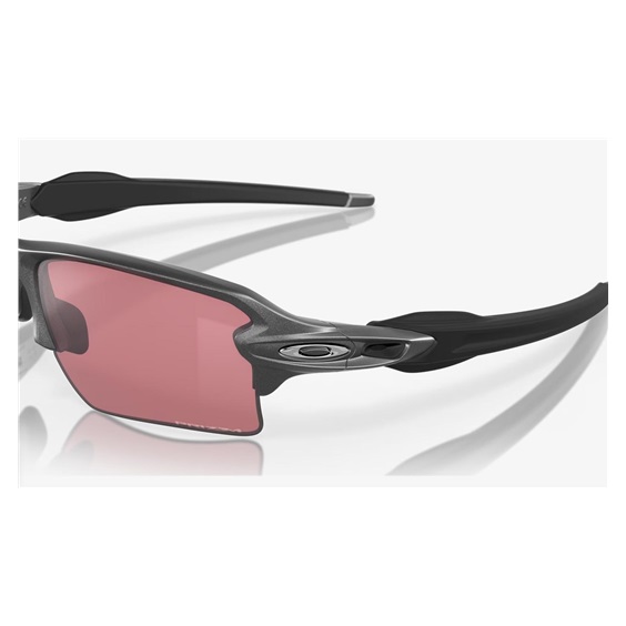 Oakley FLAK 2.0 XL Unisex Sonnenbrille, Prizm Dark Golf Gläser / Steel Rahmen