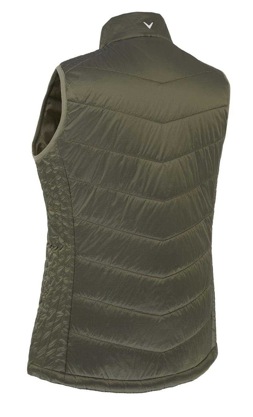 Callaway Primaloft Quilted Damen Weste, industrial green