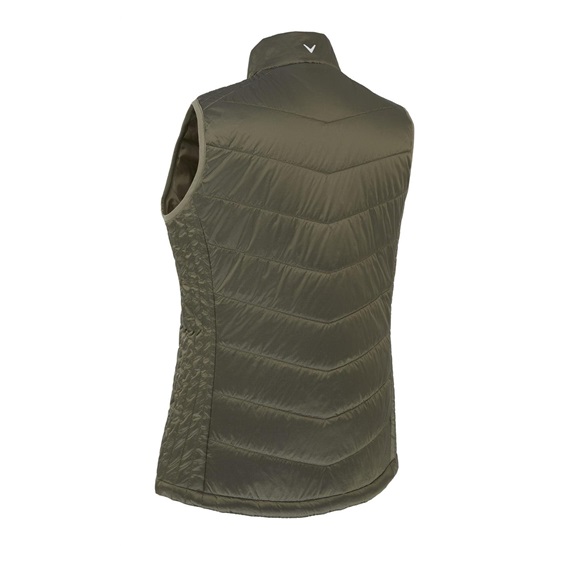 Callaway Primaloft Quilted Damen Weste, industrial green