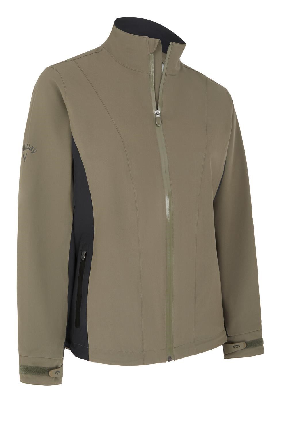 Callaway ColorBlock Waterproof Damenjacke, industrial green