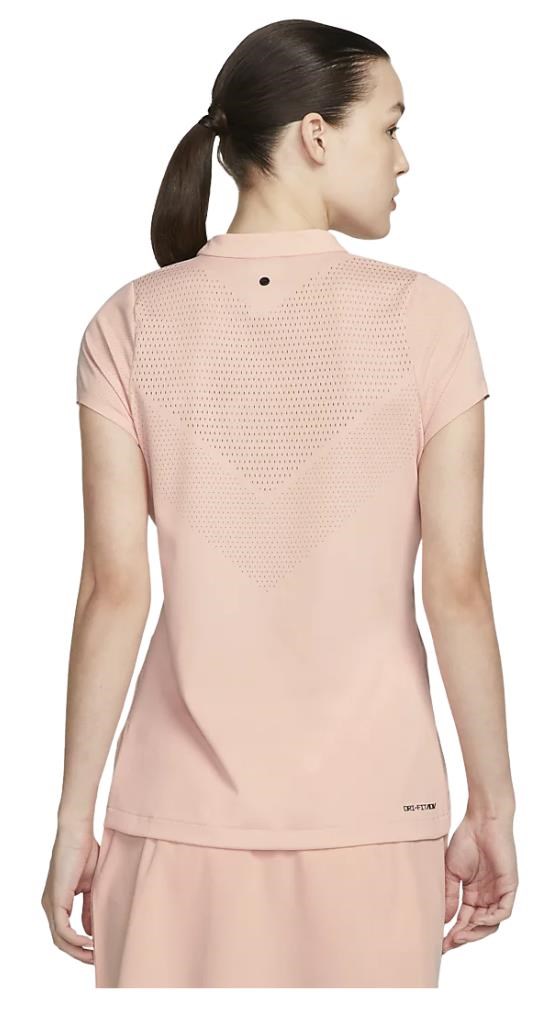 Nike Dri-FIT ADV Ace Damen Poloshirt, hellorange