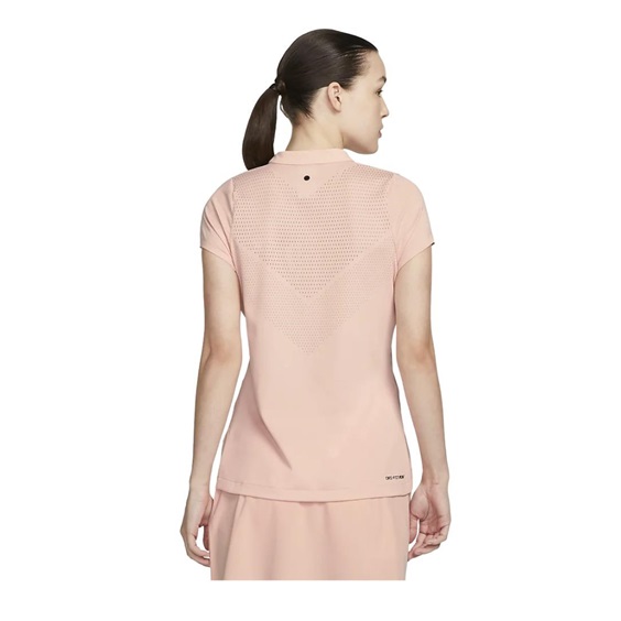 Nike Dri-FIT ADV Ace Damen Poloshirt, hellorange