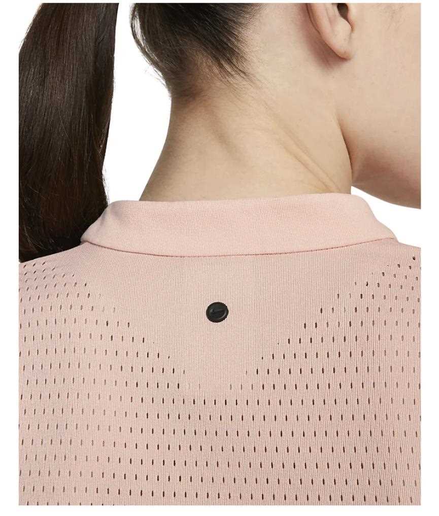 Nike Dri-FIT ADV Ace Damen Poloshirt, hellorange