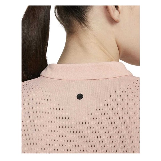 Nike Dri-FIT ADV Ace Damen Poloshirt, hellorange