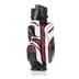 JuCad Manager Dry Cartbag, schwarz/weiss/rot