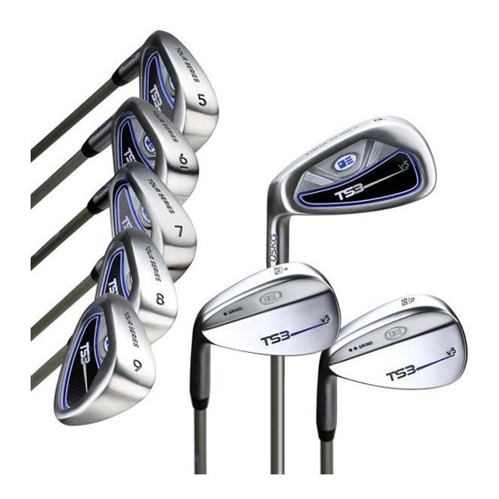 U.S. Kids Golf TS3-66 (167cm) v5 8-Club Junior Eisen, Graphit, 5PGS
