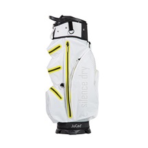 JuCad Silence Dry Cartbag, weiss/gelb