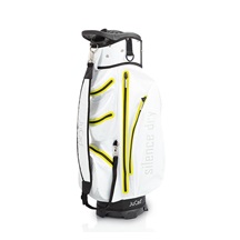 JuCad Silence Dry Cartbag, weiss/gelb