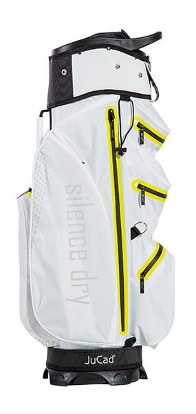 JuCad Silence Dry Cartbag, weiss/gelb