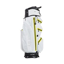 JuCad Silence Dry Cartbag, weiss/gelb